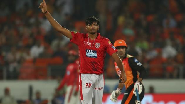 Rajpoot finished with the season’s best figures of 5/14. (BCCI) 