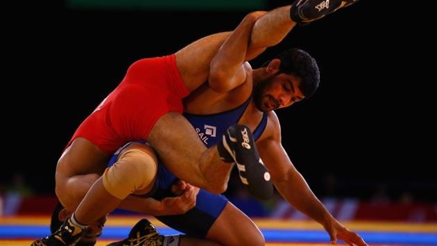 The foreign coaches working with the national squad have a lot to do with the success Indian wrestlers have had at the World Championships, Olympics and other international meets in the past decade, including the two Olympic medals of Sushil Kumar(Getty Images)