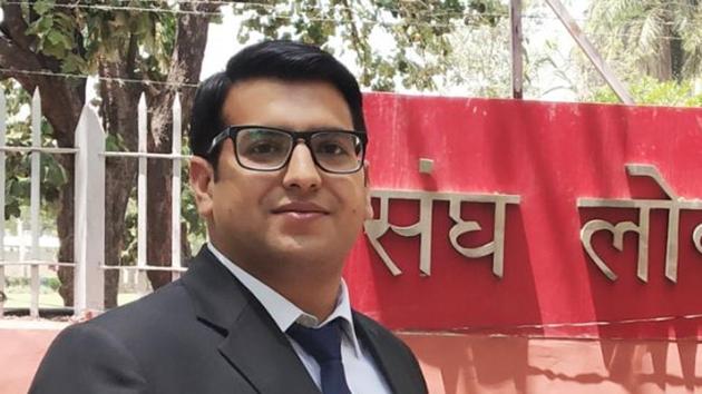 Abhishek Sharma secured the 69th rank in the coveted UPSC examination. (HT Photo) Abhishek Sharma secured the 69th rank in the coveted UPSC examination. (HT Photo)