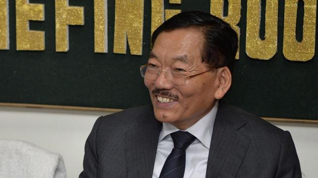 Sikkim chief minister Pawan Chamling was elected to the Sikkim assembly for the first time in 1985.(AFP Photo)