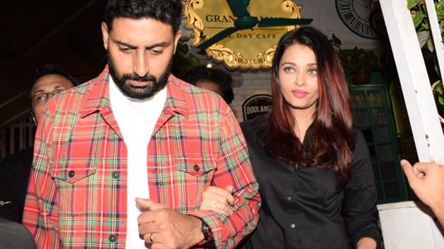 Actor Abhishek Bachchan with his wife Aishwarya Rai Bachchan. (IANS) Actor Abhishek Bachchan with his wife Aishwarya Rai Bachchan. (IANS)