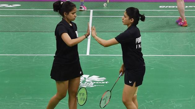 N Sikki Reddy (L) has done consistently well in doubles badminton in the last few years.(PTI)