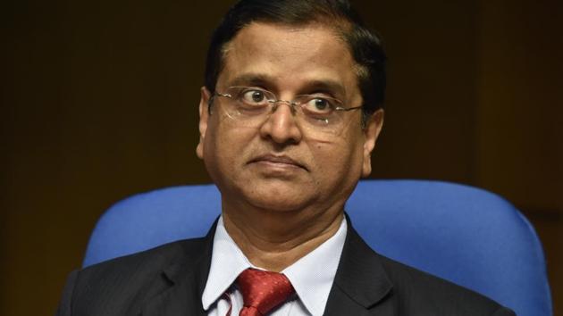 Subhash Chandra Garg at a post budget press conference at National Media Center in New Delhi. (HT File Photo) Subhash Chandra Garg at a post budget press conference at National Media Center in New Delhi. (HT File Photo)