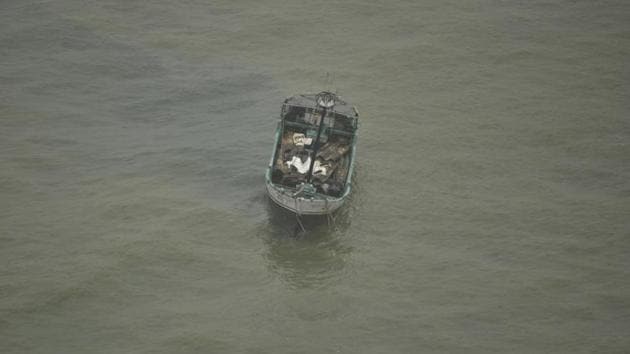 An Indian fishing boat is seen in the Arabian Sea.(AP File/Representative Purpose)