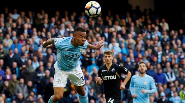 Gabriel Jesus has been in prolific form for Manchester City. (REUTERS) Gabriel Jesus has been in prolific form for Manchester City. (REUTERS)