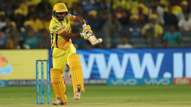 Ambati Rayudu gave Chennai a steady start despite the side losing Shane Watson early on. (BCCI)