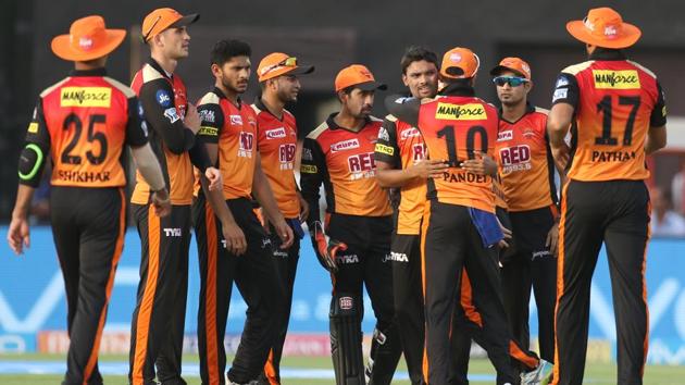 SRH started the second innings well, with Sandeep Sharma removing Rahul Tripathi.  (BCCI) 