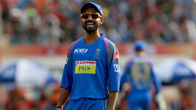 Ajinkya Rahane-led Rajasthan Royals lost to Sunrisers Hyderabad by 11 runs in an IPL 2018 game at the Sawai Mansingh stadium on Sunday.(BCCI)