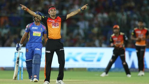 And when Siddharth Kaul removed Mahipal Lomror late in the game, the match was all but over.  (BCCI) 