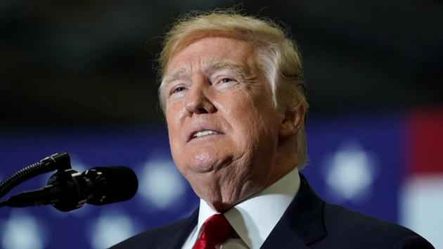 File photo of US President Donald Trump.(Reuters photo) File photo of US President Donald Trump.(Reuters photo)