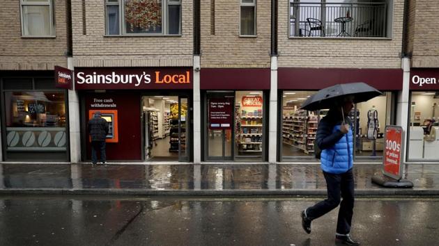 Sainsbury's has agreed to buy Walmart's UK unit, Asda, for 7.3 billion pounds ($10.1 billion) in cash and stock in a deal that would create Britain's largest supermarket chain and marks a profound shift in the country's grocery market. (AP Photo) Sainsbury's has agreed to buy Walmart's UK unit, Asda, for 7.3 billion pounds ($10.1 billion) in cash and stock in a deal that would create Britain's largest supermarket chain and marks a profound shift in the country's grocery market. (AP Photo)