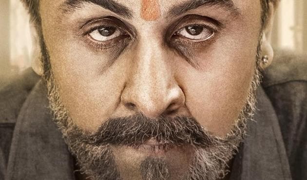 A new Sanju poster was revealed on Monday morning with Ranbir Kapoor bringing Sanjay Dutt alive on screen.