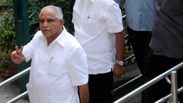 Yedduyurappa rejected the Congress’ allegation that BJP is stoking caste and communal sentiments to win the elections. (PTI/File Photo) Yedduyurappa rejected the Congress’ allegation that BJP is stoking caste and communal sentiments to win the elections. (PTI/File Photo)