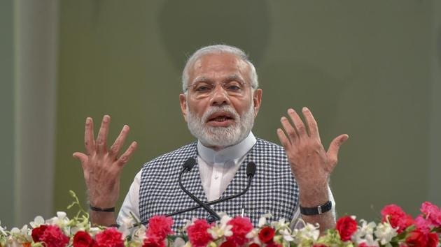 PM Narendra Modi criticised Congress leader and Karnataka chief minister Siddaramaiah for fighting elections from two seats and his son from another. (PTI File Photo) PM Narendra Modi criticised Congress leader and Karnataka chief minister Siddaramaiah for fighting elections from two seats and his son from another. (PTI File Photo)