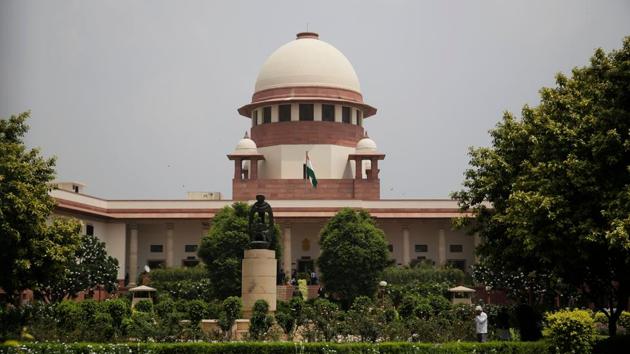 A view of the Supreme Court in New Delhi.(AP)