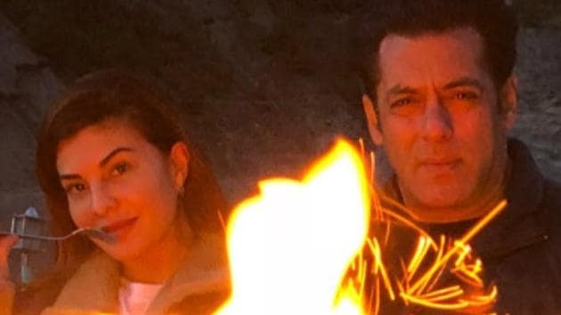 Salman Khan, who has shot two films in Kashmir in the past few years, is a local favourite. The actor is currently shooting Race 3 with Jacqueline Fernandez.(Jacqueline Fernandez/Instagram)