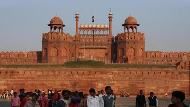 A file picture of the Red Fort, New Delhi(Hindustan Times)