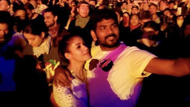 Vignesh Shivn and Nayanthara took a break to attend the famous music and arts festival, Coachella. Vignesh Shivn and Nayanthara took a break to attend the famous music and arts festival, Coachella.