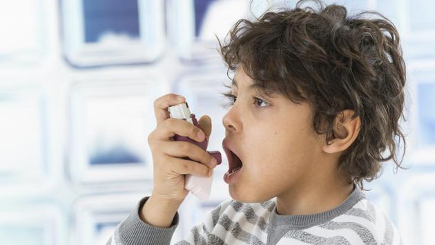 Asthma in children is often aggravated by pollutants such as traffic fumes, or wood smoke.(Shutterstock)