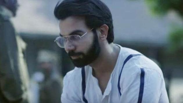 Rajkummar Rao in a still from Omerta.