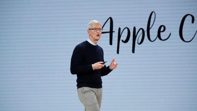 Tim Cook, Apple’s chief executive officer said India has huge opportunities for Apple.(REUTERS File Photo)