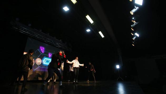 The Rough Bunnies perform in Santiago. As the K-Pop World Festival opens its regional qualifying round globally, the Embassy of South Korea in Chile will organise a contest for K-Pop fans to choose a group of youngsters who best imitate their favorite Korean artists. (Claudio Reyes / AFP)