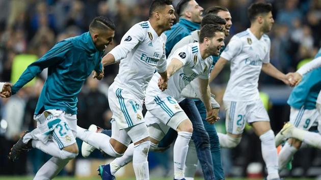 Real Madrid will play either Liverpool or AS Roma in the final of the Champions League in Kiev. (AFP) Real Madrid will play either Liverpool or AS Roma in the final of the Champions League in Kiev. (AFP)