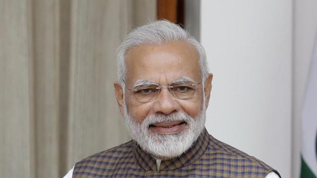 File photo of Prime Minister Narendra Modi.(AP photo)