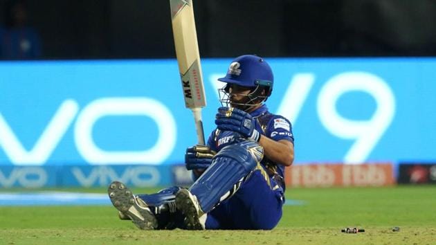 J P Duminy of Mumbai Indians looks on after getting run out during the IPL 2018 match against Royal Challengers Bangalore (RCB) in Bengaluru on Tuesday. (BCCO) J P Duminy of Mumbai Indians looks on after getting run out during the IPL 2018 match against Royal Challengers Bangalore (RCB) in Bengaluru on Tuesday. (BCCO)