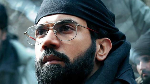 Rajkummar Rao in a still from Omerta.