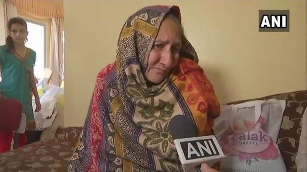 Narayani Devi, the 73-year old mother of the Kasauli shooting accused.(Photo: ANI)