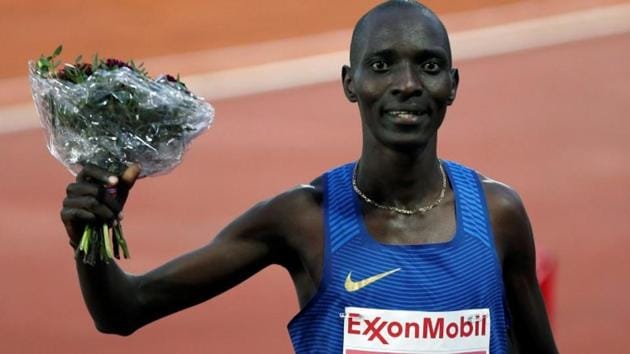 Asbel Kiprop said he was innocent after testing positive for the banned blood-boosting drug EPO.(REUTERS)