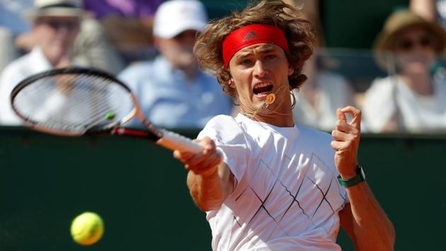 Alexander Zverev defeated Yannick Hanfmann in the Munich Open tennis tournament on Wednesday.(REUTERS)