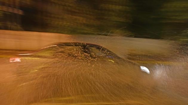 A car zips through the water logged Tolstoy Marg after the rain in the national capital. A squall with a wind speed of 59 km per hour hit the city in the evening and the Safdarjung observatory recorded 13.4mm rainfall. (Anushree Fadnavis / HT Photo) A car zips through the water logged Tolstoy Marg after the rain in the national capital. A squall with a wind speed of 59 km per hour hit the city in the evening and the Safdarjung observatory recorded 13.4mm rainfall. (Anushree Fadnavis / HT Photo)
