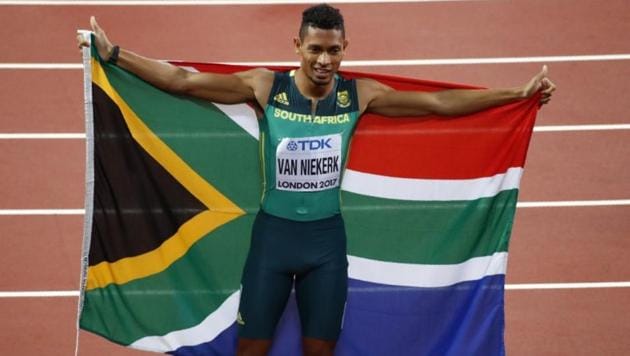 Olympic champion Wayde van Niekerk of South Africa is planning a comeback in July(Reuters)