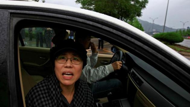 File photo of Liu Xia, widow of Nobel Peace Prize Laureate Liu Xiaobo. (REUTERS) File photo of Liu Xia, widow of Nobel Peace Prize Laureate Liu Xiaobo. (REUTERS)