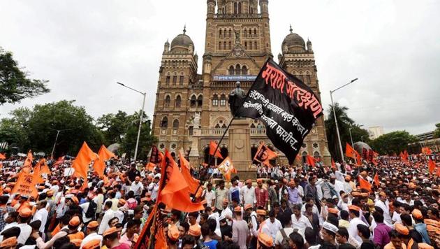 The community held silent protests across the state, including in Mumbai, last year.(PTI)