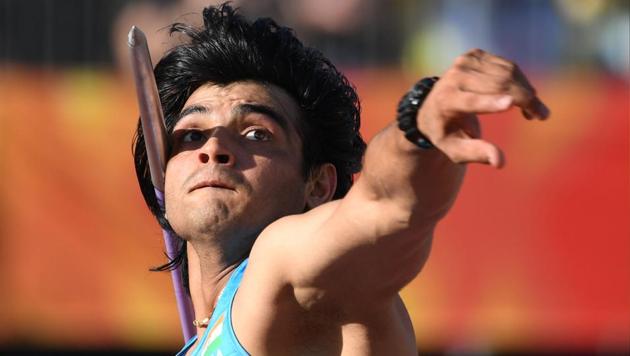 Indian javelin thrower Neeraj Chopra finished fourth at the Diamond League meet in Doha on Friday.(AFP)