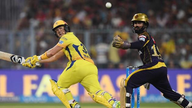 Shane Watson gave Chennai Super Kings a solid start against the Kolkata Knight Riders. (AFP) Shane Watson gave Chennai Super Kings a solid start against the Kolkata Knight Riders. (AFP)