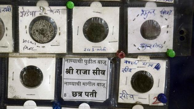 Numismatics is the study or collection of currency, including coins, tokens, paper money and related objects. (RAVINDRA JOSHI/HT PHOTO) Numismatics is the study or collection of currency, including coins, tokens, paper money and related objects. (RAVINDRA JOSHI/HT PHOTO)