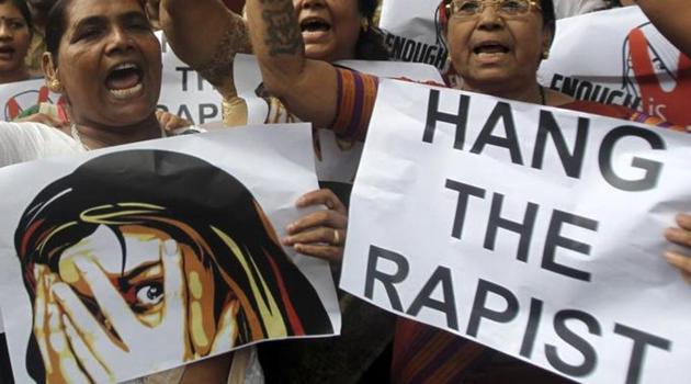 Activists demand the death sentence for rapists following a slew of incidents of women being sexually assaulted.(AP File Photo)