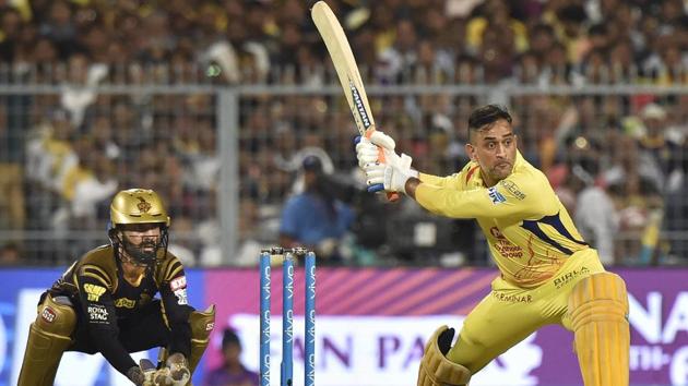 Chennai Super Kings' captain MS Dhoni though took the score in excess of 175 with a brilliant innings. (PTI) Chennai Super Kings' captain MS Dhoni though took the score in excess of 175 with a brilliant innings. (PTI)