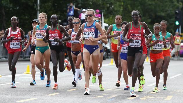 The IAAF will reschedule the marathon at the 2019 Doha worlds to midnight to tackle the heat.(Getty Images) The IAAF will reschedule the marathon at the 2019 Doha worlds to midnight to tackle the heat.(Getty Images)