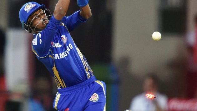MI looked a bit shaky after Hardik Pandya was dismissed after a whirlwind 23.   (PTI) 