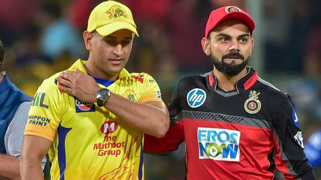 MS Dhoni’s Chennai Super Kings (CSK) defeated Virat Kohli’s Royal Challengers Bangalore (RCB) in their Indian Premier League (IPL) encounter on Saturday.(PTI)