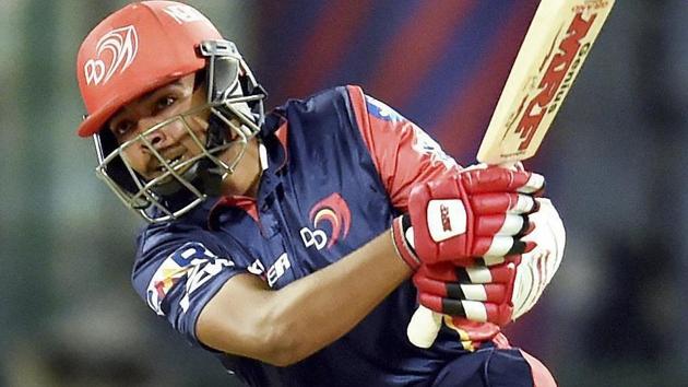 Prithvi Shaw played a brilliant knock for Delhi Daredevils during their Indian Premier League (IPL) 2018 match against Sunrisers Hyderabad on Saturday.(PTI) Prithvi Shaw played a brilliant knock for Delhi Daredevils during their Indian Premier League (IPL) 2018 match against Sunrisers Hyderabad on Saturday.(PTI)