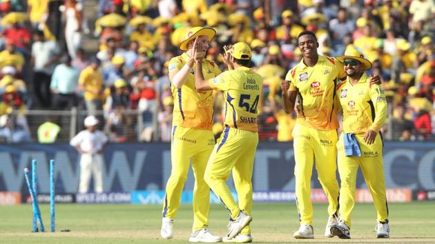However, wickets kept tumbling as CSK bowlers had a field day. (BCCI) 