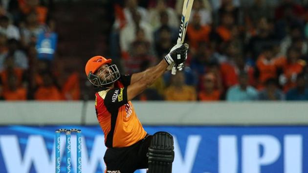 Get highlights of Sunrisers Hyderabad vs Delhi Daredevils, IPL 2018 here. Yusuf Pathan’s aggressive cameo helped SRH win by seven wickets against DD and go on top of the table.(BCCI) Get highlights of Sunrisers Hyderabad vs Delhi Daredevils, IPL 2018 here. Yusuf Pathan’s aggressive cameo helped SRH win by seven wickets against DD and go on top of the table.(BCCI)
