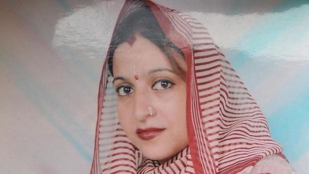 File photo of Kiran Bala who married a Pakistani(HT Photo)
