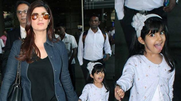 Twinkle Khanna often posts about her 5-year-old daughter Nitara.